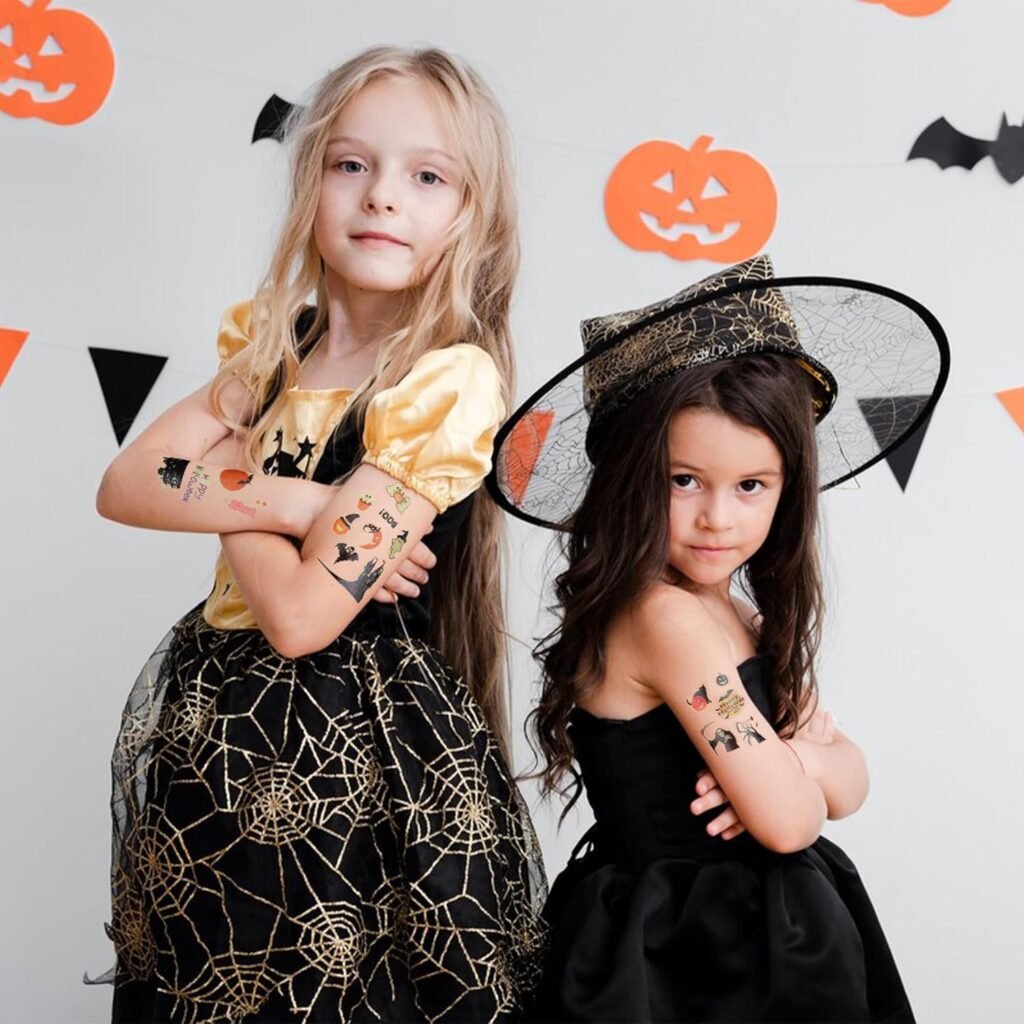 BEST Luminous Halloween Temporary Tattoos for kids BUY NOW