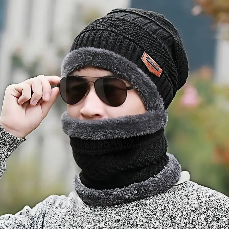 Cozy men's Winter Hats with Fleece Ear Flaps for Hunting