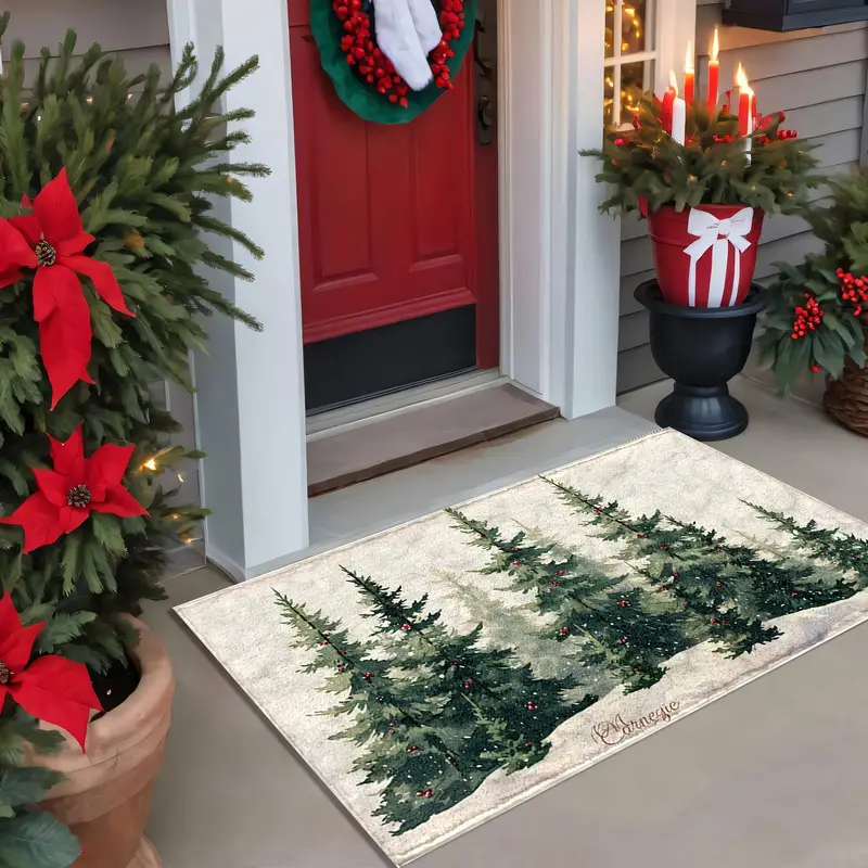 Exclusive Christmas Floor Mats for a Refined Holiday Ambiance