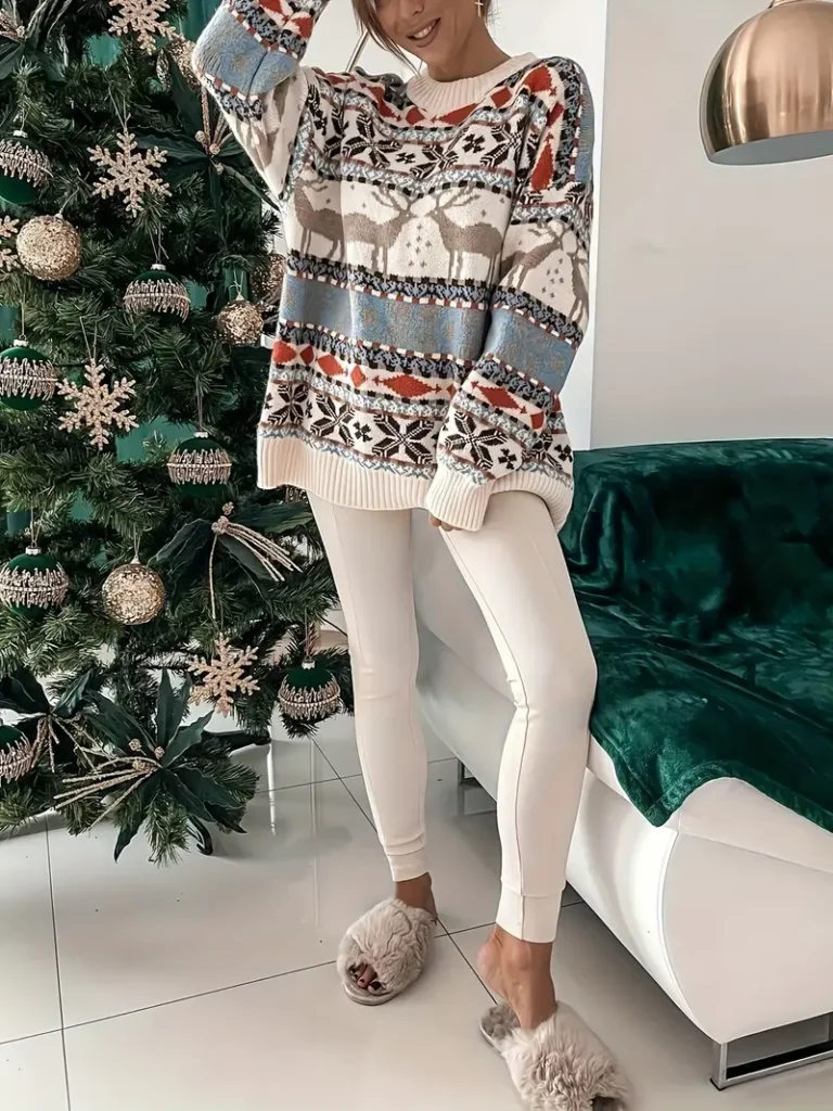 Unique Women's Christmas Sweater Designs for Every Style