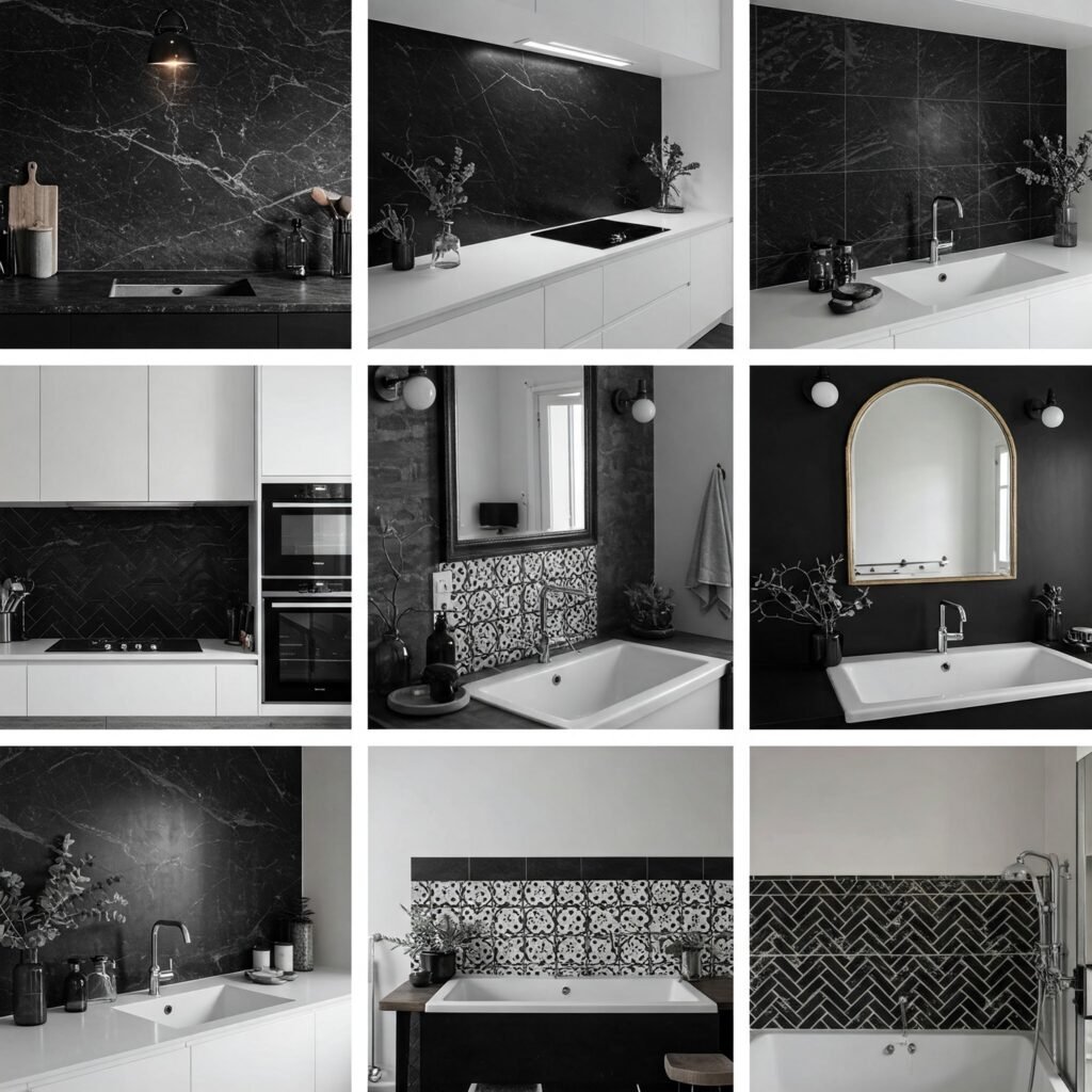 Black and White Backsplashes: A Complete Design Guide for Modern Kitchens