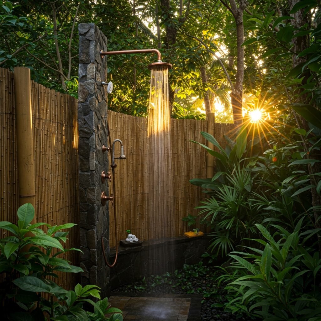 7 Amazing Benefits of an Outside Shower You Need to Try