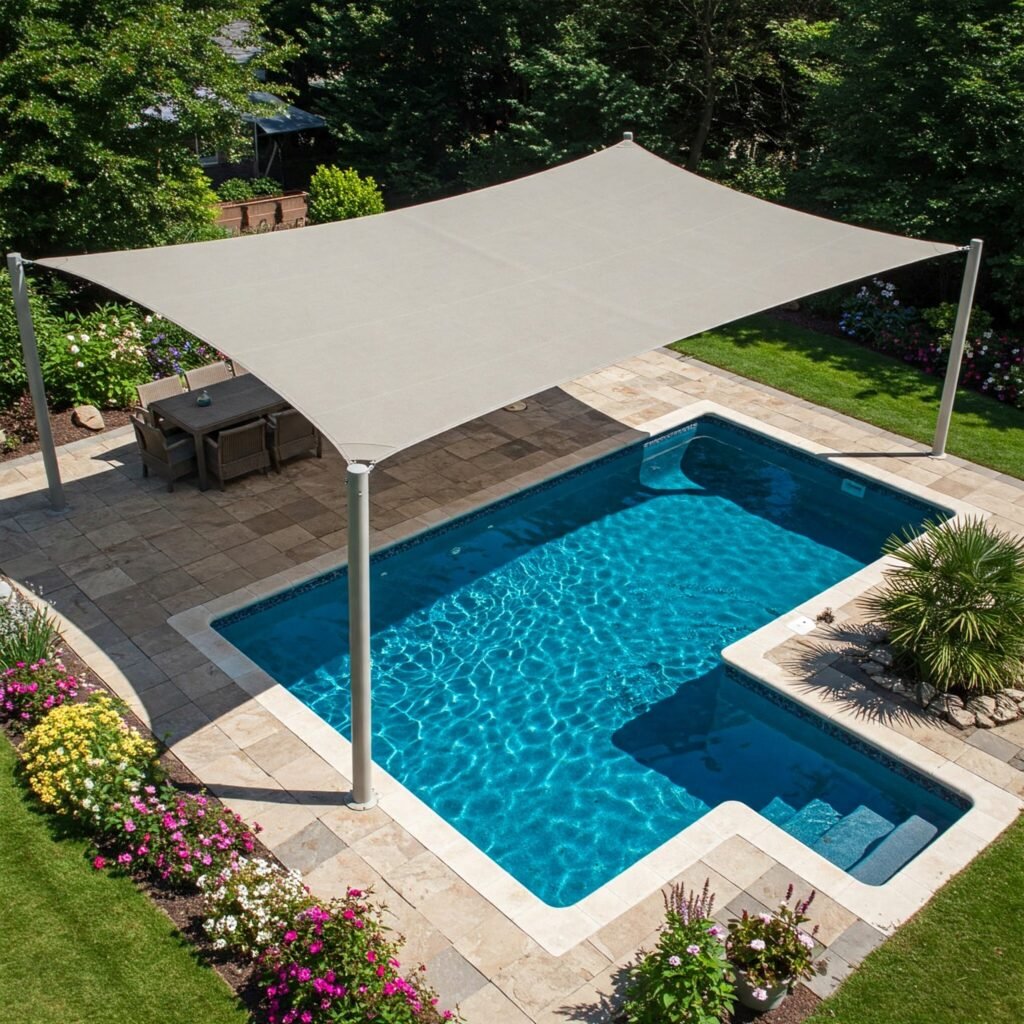 5 Best Pool Shade Solutions for Cooler Swimming