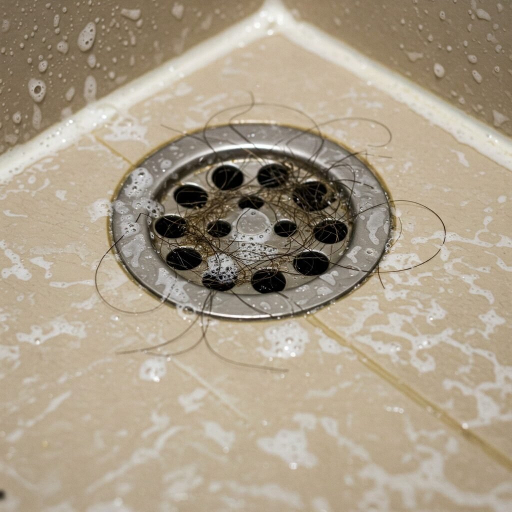 5 Reasons Your Shower Drain Gets Clogged – And How to Fix It Fast