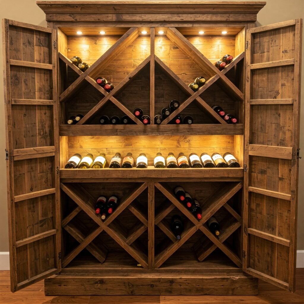 Wine Rack Cabinet: 12 Stylish and Functional Storage Ideas for Your Collection