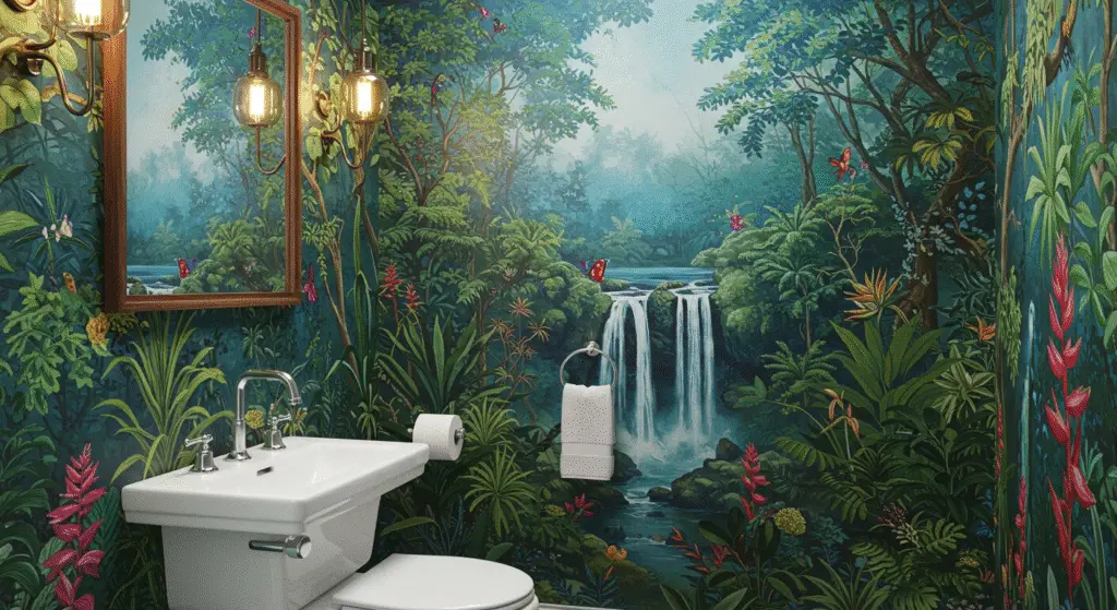 Powder Room Wallpaper: 8 Inspired Design Ideas for Your Compact Oasis