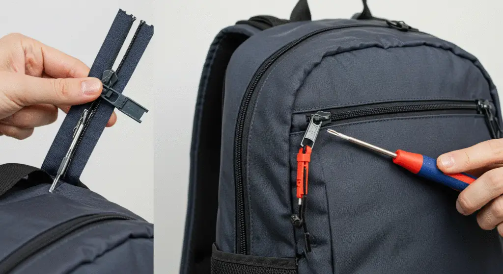 How Do You Fix a Zipper on a Backpack