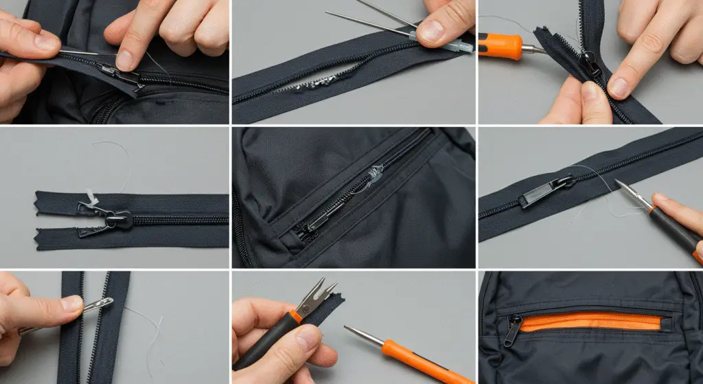How Do You Fix a Zipper on a Backpack