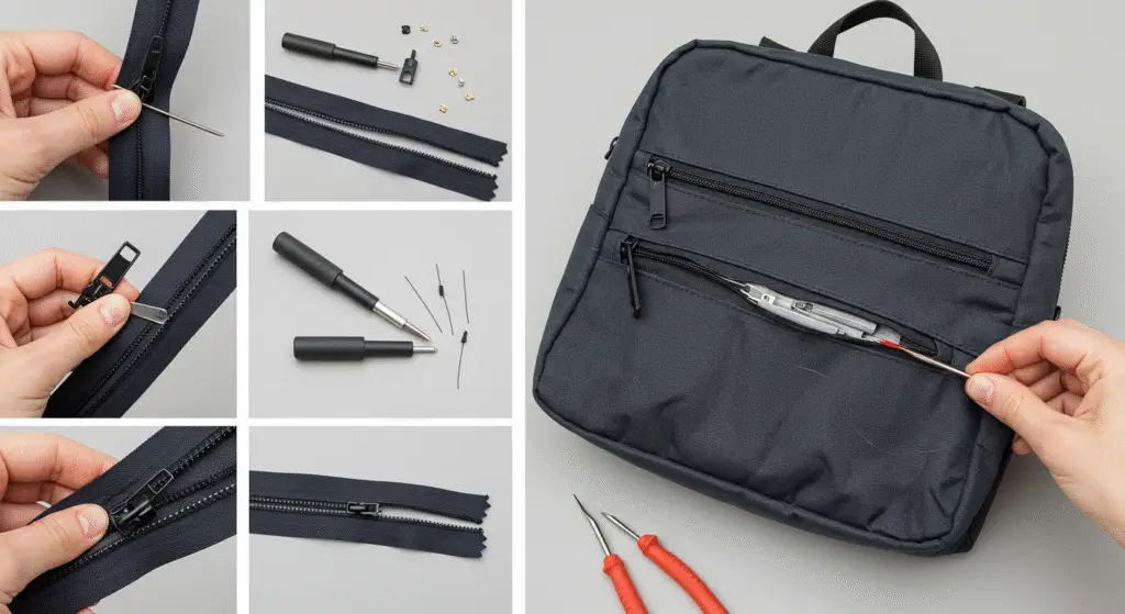 How Do You Fix a Zipper on a Backpack