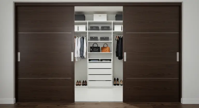 Sliding Bypass Closet Doors for Smart Storage