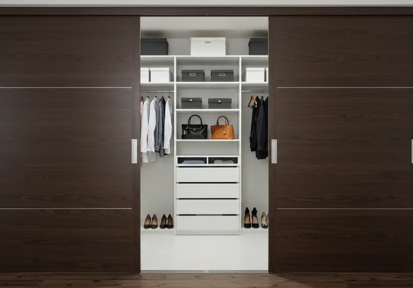 Sliding Bypass Closet Doors for Smart Storage