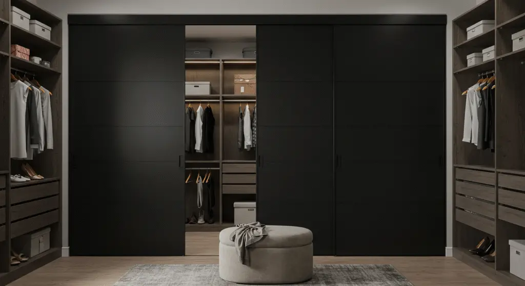 Sliding Bypass Closet Doors for Smart Storage