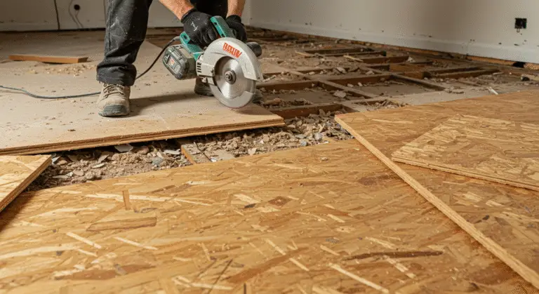 Replacing Subfloor the Right Way