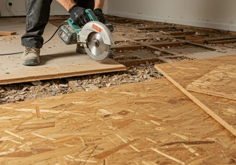 Replacing Subfloor the Right Way