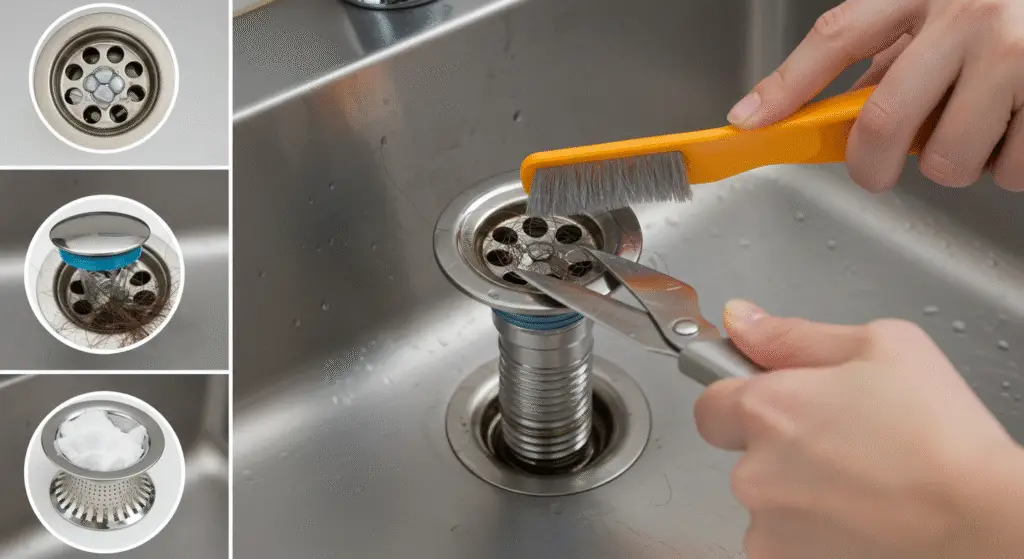 How to Clean Sink Drain