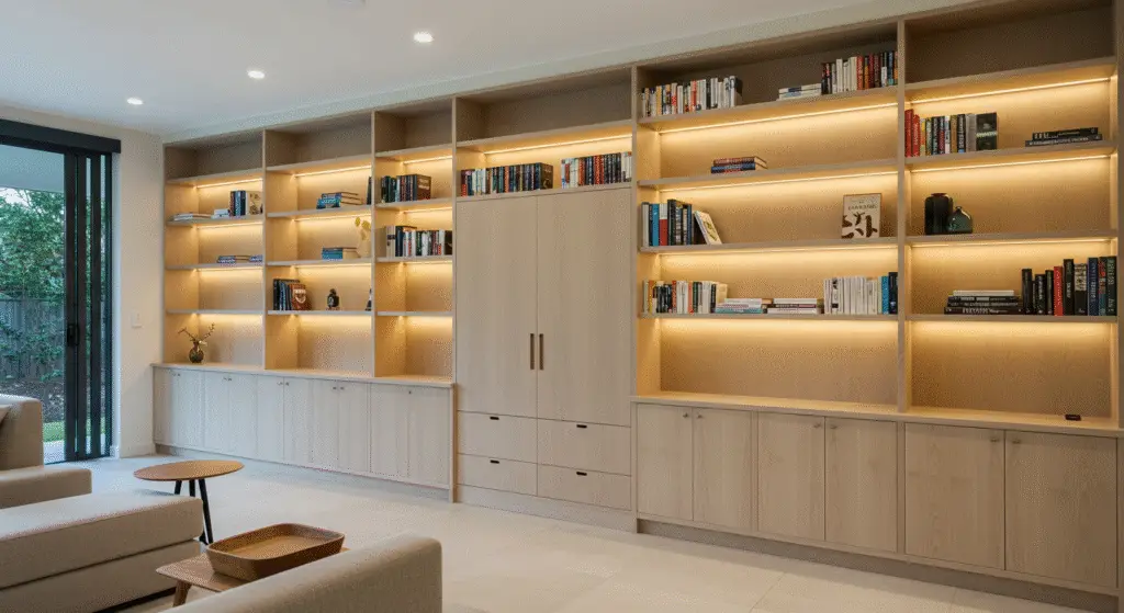 Custom Bookshelves Brisbane