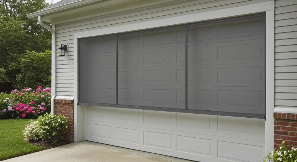 Benefits of a Retractable Garage Door Screen